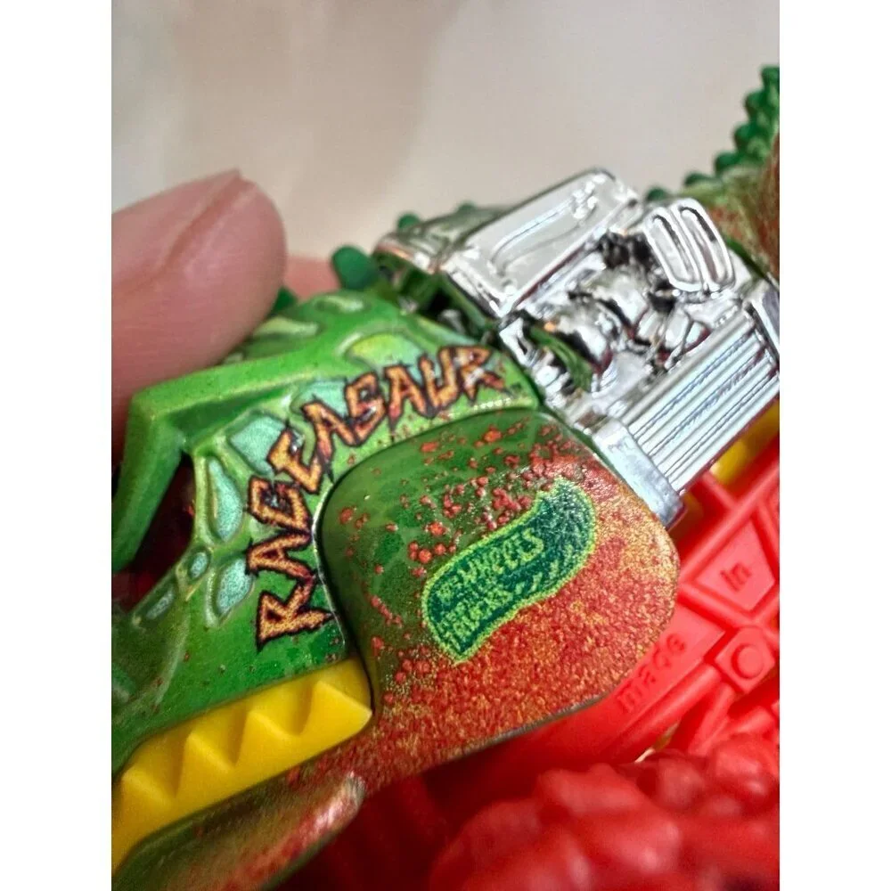 Dinosaur Monster Truck Set with Carrying Case & Trailer
